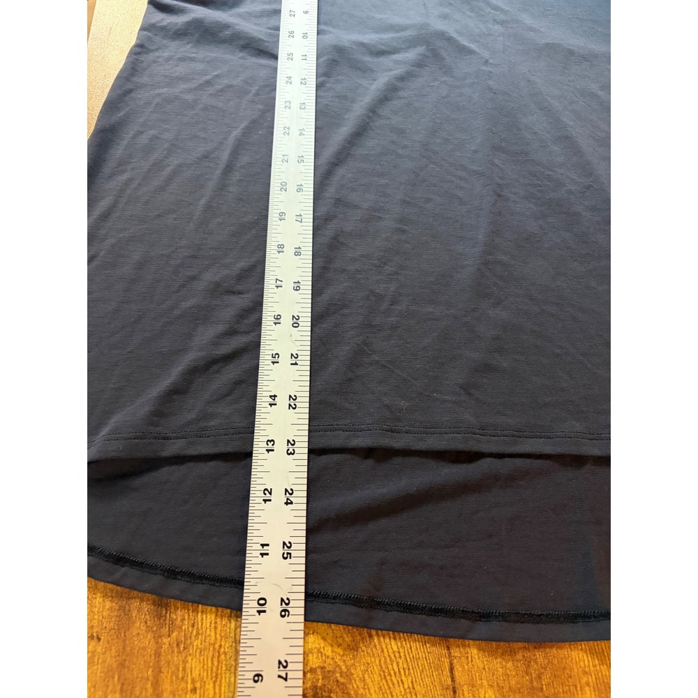 Athleta Ease In Tank Top Black High Neck Strappy Racerback XL NWT 658468 Yoga - Picture 8 of 8